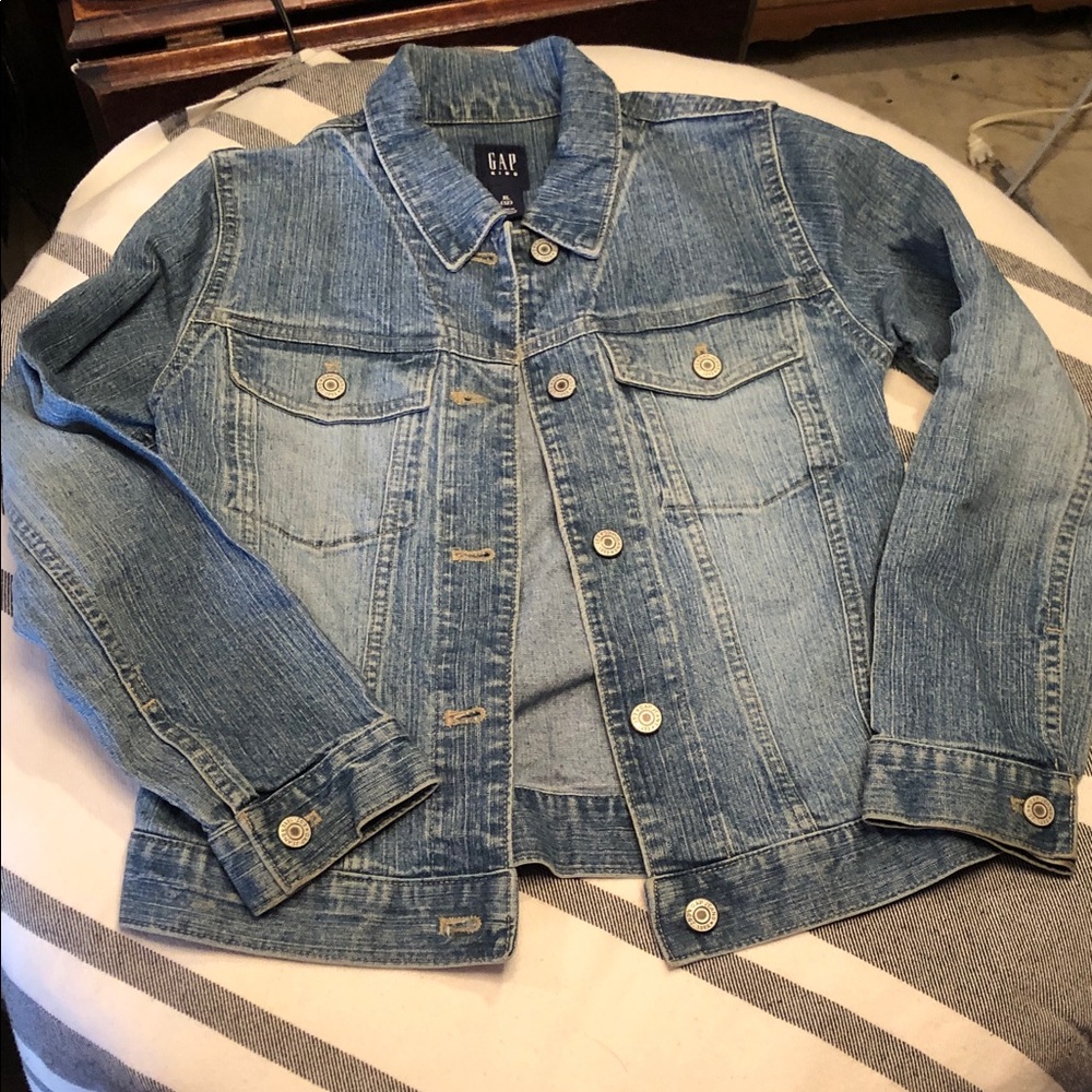 GAP Light Blue Washed Denim Jacket